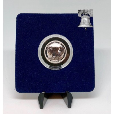 Air-tite Coin Holder Blue Velvet Display Card Model A Capsule Case + Prop Stand   323385912432